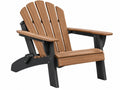 Adirondack tuinstoel 80 x 90 x 95 cm hout natuurbruin zwart klassiek